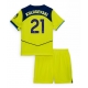Maillot de foot Tottenham Hotspur Dejan Kulusevski #21 Troisième vêtements enfant 2025-26 Manches Courtes (+ pantalon court)